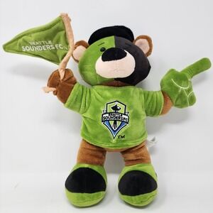 Seattle Sounders FC Bear Plush Stuffed‎ Animal Toy, 12" Tall FOCO